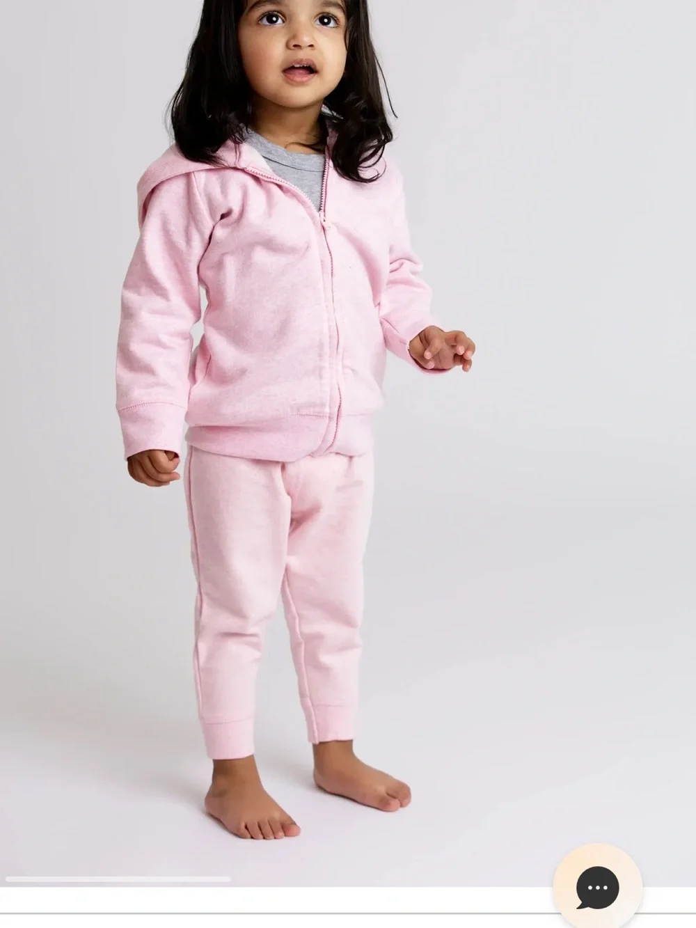 k Sporty Zip Hoodie & Sweatpants Set - Size 4